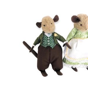 NEW Mice Toys in Fancy Clothing  NWOT